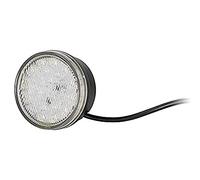 HELLA 2Be 980 691-101 Led-Feu Diurne - 12V - Rond - Couleur Du Voyant: Limpide - Couleur Led: Blanc/Jaune - Câble: 2500Mm - Côté Conducteur + Passager Av. - Quantité: 1