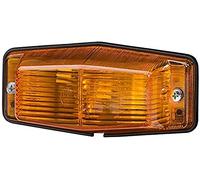 HELLA 2BM 001 321-001 Feu clignotant supplémentaire - 12/24V - Montage en saillie latéral, jaune