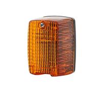 Hella Feu clignotant supplémentaire 2BM 002 652-031 – Halogène 12/24V, montage saillie droit, orange