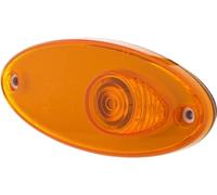 HELLA 2BM 964 295-041 Feu clignotant supplémentaire - halogène - 12V - à encastrer/à visser - couleur du cabochon : jaune - prise : mâle - montage latéral - quantité : 1