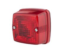 HELLA Feu stop 2DA 003 014-031 P21W Halogène rouge Montage en saillie