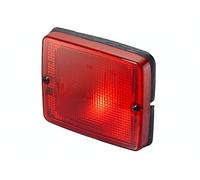 HELLA 2Da 003 236-397 Feu Stop Additionnel - Halogène - 12/24V - Montage Encastré - Couleur Du Voyant: Rouge - Fiche: Contact Crimp - Arrière
