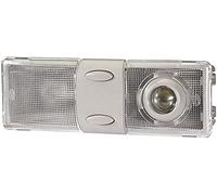 HELLA 2JA 009 037-027 Éclairage intérieur - 24V - P21W/R10W - Montage encastré - Couleur du voyant: limpide