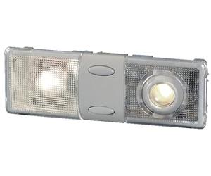 HELLA 2JA 009 037-027 Éclairage intérieur - 24V - P21W/R10W - Montage encastré - Couleur du voyant: limpide