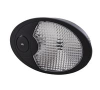 HELLA 2Ja 009 294-001 Éclairage Intérieur - Halogène - 12V - 5W - W5W - Montage Encastré/Raccord Fileté - Couleur Du Voyant: Transparent - Habitacle - Quantité: 1