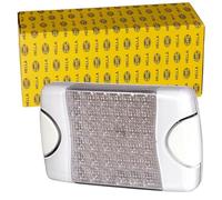 HELLA Éclairage intérieur - DuraLED - LED - 12V / 24V - 9W - Montage en saillie/vissé - Couleur du voyant: limpide - Habitacle - Quantité: 1 - 2JA 959 037-511