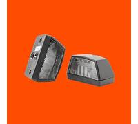 HELLA 2KA 003 389-061 2x Éclairage de plaque d'immatriculation R10W côté conducteur ou passager Compatible avec VW LT 28-35 I Van 281-363 LT 28-35 I Bus 281-363 LT 40-55 I Van 291-512, MERCEDES-BENZ