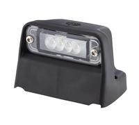 HELLA Feu éclaireur de plaque - LED - 24V - vissé/Montage en saillie - ADR/GGVS - Couleur du voyant: limpide - Fiche: Fiche plate - extérieur/Montage en saillie latéral - 2KA 010 278-021