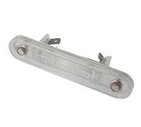 HELLA Feu éclaireur de plaque - LED - 24V / 12V - Montage en saillie/vissé - ADR/GGVS - Couleur du voyant: limpide - Câble: 2000mm - Fiche: Douille plate - 2KA 012 271-231