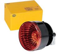 Hella Feu antibrouillard arrière 2Ne 009 001-021 – Halogène 12V, encastré, voyant rouge, fiche Amp