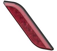 HELLA 2Ne 013 343-111 Feu Antibrouillard Arrière - Shapeline Style Slim - Led - 24/12V - Vissé - Couleur Du Voyant: Rouge - Fiche: Amp - 2Pôle - Arrière Gauche