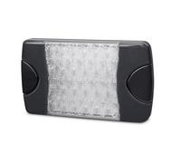 Hella 2NE 017 009-001 Feu antibrouillard - DuraLED S - LED - 12/24 V - Vis horizontale - ADR/GGVS/ECE - Couleur du verre : blanc - Câble : 2500 mm - 2 broches - Montage arrière