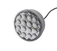 HELLA 2Ne 344 200-061 Feu Antibrouillard Arrière - Led - 24/12V - Montage En Saillie - Couleur Du Voyant: Limpide - Câble: 500Mm - Fiche: Extrémités De Câble Ouvertes - Droite/Gauche