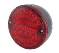 HELLA VALUEFIT Feu antibrouillard arrière - LED - 24V / 12V - Montage en saillie - ADR/GGVS - Couleur du voyant: rouge - Câble: 300mm - Fiche: Fiche plate - arrière - 2NE 357 026-231