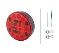 Hella Feu antibrouillard arrière Valuefit 2Ne 357 027-031 LED 12/24V encastré rouge câble 260mm