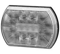 HELLA 2Nr 013 344-201 Feu Arrière - Shapeline Tech - Led - 24/12V - Montage En Saillie/Vissé - Couleur Du Voyant: Transparent - Fiche: Amp - Droite/Gauche - Quantité: 1