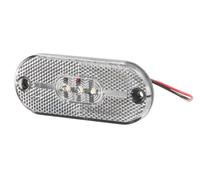 HELLA VALUEFIT Feu de position - LED - 12V - Montage en saillie/Raccord fileté - Couleur du voyant: limpide - avant - Quantité: 1 - 2PG 357 009-021