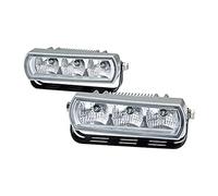 HELLA 2Pt 009 496-801 Led-Kit De Feux Diurnes - 24/12V - Montage En Saillie - Couleur Du Voyant: Limpide - Câble: 1800Mm - Avant Du Véhicule - Jeu