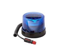 HELLA 2Rl 011 484-121 Led-Gyrophare - Kl 7000 - 12/24V - Bleu - Fixation Magnétique - Câble: 600Mm - Fiche: Din Iso 4165