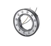 HELLA 2Sa 008 405-021 Feu Arrière - Led - 12V - Montage Encastré - Couleur Du Voyant: Limpide - Fiche: Extrémités De Câble Ouvertes - Arrière - Quantité: 1