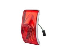 HELLA 2Sb 008 805-201 Feu Arrière - Illumination - 12V - Montage Encastré/Raccord Fileté - Couleur Du Voyant: Rouge - Fiche: Amp - Gauche/Droite