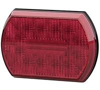 HELLA 2Sb 013 341-001 Feu Arrière - Shapeline Tech - Led - 24/12V - Montage En Saillie/Vissé - Couleur Du Voyant: Rouge - Fiche: Amp - Droite/Gauche - Quantité: 1
