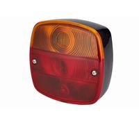 HELLA 2SD 002 514-161 Feu arrière - Illumination - 12V - Montage en saillie/vissé - Couleur du voyant: rouge/jaune - Fiche: Type de vis - gauche/droite - Quantité: 1