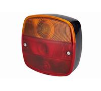 HELLA 2SD 002 514-161 Feu arrière - Illumination - 12V - Montage en saillie/vissé - Couleur du voyant: rouge/jaune - Fiche: Type de vis - gauche/droite - Quantité: 1