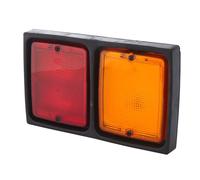 Hella Feu arrière 2Sd 004 431-011 – 12/24V, encastré/saillie/vissé, rouge/jaune, fiche mâle