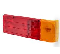 HELLA Feu arrière - Illumination - 12V - Montage encastré/vissé - ECE - Couleur du voyant: rouge/jaune - Fiche: Fiche plate - droite/gauche - Quantité: 1 - 2SD 004 460-001