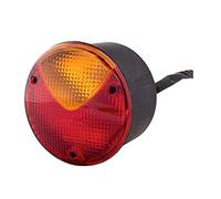 HELLA 2Sd 344 169-137 Feu Arrière - 24V - Montage En Saillie/Vissé - Couleur Du Voyant: Rouge/Jaune - Câble: 200Mm - Fiche: Extrémités De Câble Ouvertes - Gauche - Quantité: 20
