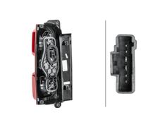 HELLA Feu arrière 2SD 354 845-021 - Illumination - pour Peugeot Expert Box (V_) - droite - ECE