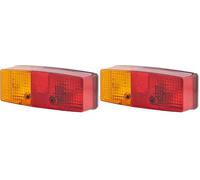 HELLA 2Se 003 184-011 Feu Arrière - Halogène (Lot de 2)