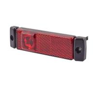 HELLA 2Tm 008 645-921 Feu De Position - Led - 12V - Montage En Saillie/Raccord Fileté - Couleur Du Voyant: Rouge - Couleur Led: Rouge - Câble: 5000Mm - Arrière