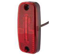 HELLA 2Tm 345 600-311 Feu Arrière - Led - 24V - Montage En Saillie - Couleur Du Voyant: Rouge - Câble: 5000Mm - Fiche: Extrémités De Câble Ouvertes - Gauche/Droite - Quantité: 1