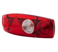 HELLA Feu arrière - Caraluna II - Illumination - 12V - Montage encastré/vissé - ECE - Couleur du voyant: rouge - Fiche: Fiche plate - gauche - Quantité: 1 - 2VA 341 419-011