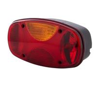 HELLA 2Va 343 640-131 Feu Arrière - Cargoluna - Illumination - 12V - Montage En Saillie/Vissé - Couleur Du Voyant: Multicolore - Fiche: Fiche Ronde - Gauche - Quantité: 1