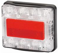 HELLA 2VA 980 720-017 Feu Arrière LED 12/24V 80x26mm Noir Droite/Gauche