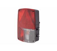 HELLA 2Va 998 233-271 Feu Arrière - Illumination - 12V - Montage En Saillie/Vissé - Couleur Du Voyant: Blanc/Rouge - Câble: 200Mm - Fiche: Fiche Ronde - Gauche - Quantité: 1