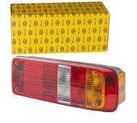 HELLA 2Vp 340 888-011 Feu Arrière - Illumination - 24V - Montage Encastré/Vissé - Couleur Du Voyant: Multicolore - Fiche: Fiche Ronde - Gauche - Quantité: 1