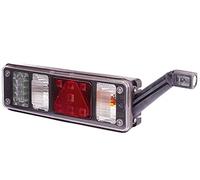 HELLA 2VP 340 961-141 Feu arrière - Hybride - 24V - Montage en saillie/vissé - Couleur du voyant: limpide - Fiche: EasyConn 4 x 2/EasyConn 1 x 7 - Fiche: Mâle - droite - Quantité: 1