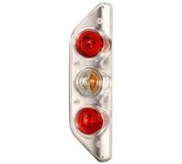 HELLA 2VP 343 520-067 Feu arrière - Caraluna Modular - 12V - Montage en saillie - Couleur du voyant: limpide - droite