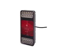 HELLA 2Vp 345 900-091 Feu Arrière - Coluna - Led - 24V