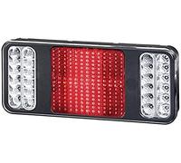 HELLA 2Vp 345 900-201 Feu Arrière - Coluna - Led - 24V - Montage En Saillie/Vissé - Couleur Du Voyant: Limpide - Couleur Led: Rouge/Blanc/Jaune - Câble: 500Mm - Gauche/Droite - Quantité: 1