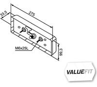 HELLA VALUEFIT Feu arrière - LED - 12V / 24V - Montage en saillie/vissé - ECE - Couleur du voyant: multicolore - Fiche: Fiche plate - droite/gauche - Quantité: 1 - 2VP 357 019-001
