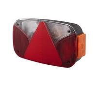 HELLA Feu arrière 2VP 998 232-301 12V montage vissé en saillie Droite Blanc/Rouge Fiche Schuko