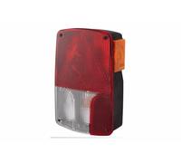 HELLA 2Vp 998 233-281 Feu Arrière - Illumination - 12V - Montage En Saillie/Vissé - Couleur Du Voyant: Blanc/Rouge - Câble: 200Mm - Fiche: Fiche Ronde - Droite - Quantité: 1