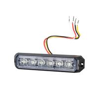 HELLA 2Xd 014 560-001 Led-Feu À Éclats - Bst - 12/24V - Bleu - Montage En Saillie/Raccord Fileté - Câble: 150/200Mm - Kit