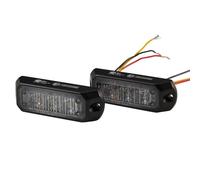 HELLA 2Xd 014 561-801 Led-Feu À Éclats - Bst - 12/24V - Blanc - Raccord Fileté/Montage En Saillie - Câble: 200Mm - Kit