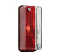 HELLA 2XS 005 020-001 Feu d'encombrement - 24V - Montage en saillie - Couleur du voyant: limpide/rouge/blanc - gauche/supérieur/droite/Montage en saillie latéral